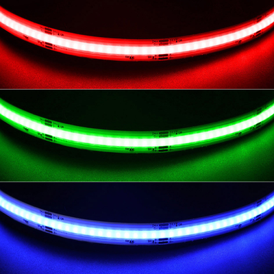 빨리 주도하는 COB RGB 스트립 9w 주도하는 Rgb 24 볼트를 수송하기