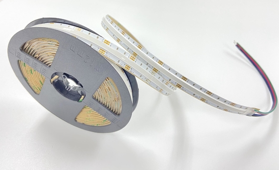 점 없는 	가요성 COB LED 스트립 RGB 12V DC 선형 구조 25 밀리미터 길이