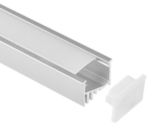 두배 양극 산화된 알루미늄은 스트립 구축 21x12.5mm 로에스를 이끌었습니다