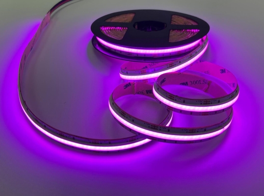 RGB Cob는 테이프 지시등에게  15w DC 12v 테이프 지시등 1008 칩을 보내게 했습니다